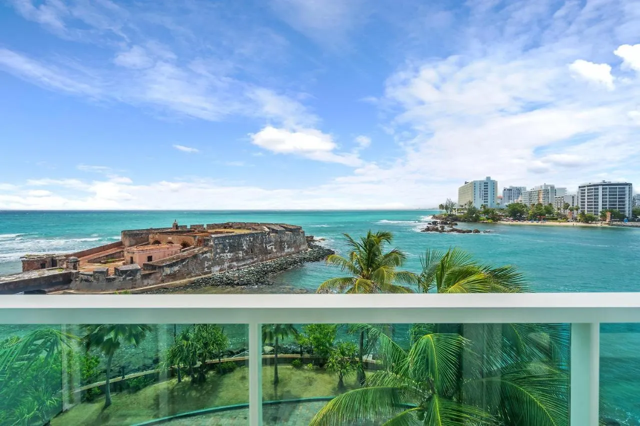 Biarritz Studio - Beautiful Ocean View Studio Apartment San Juan Puerto Rico